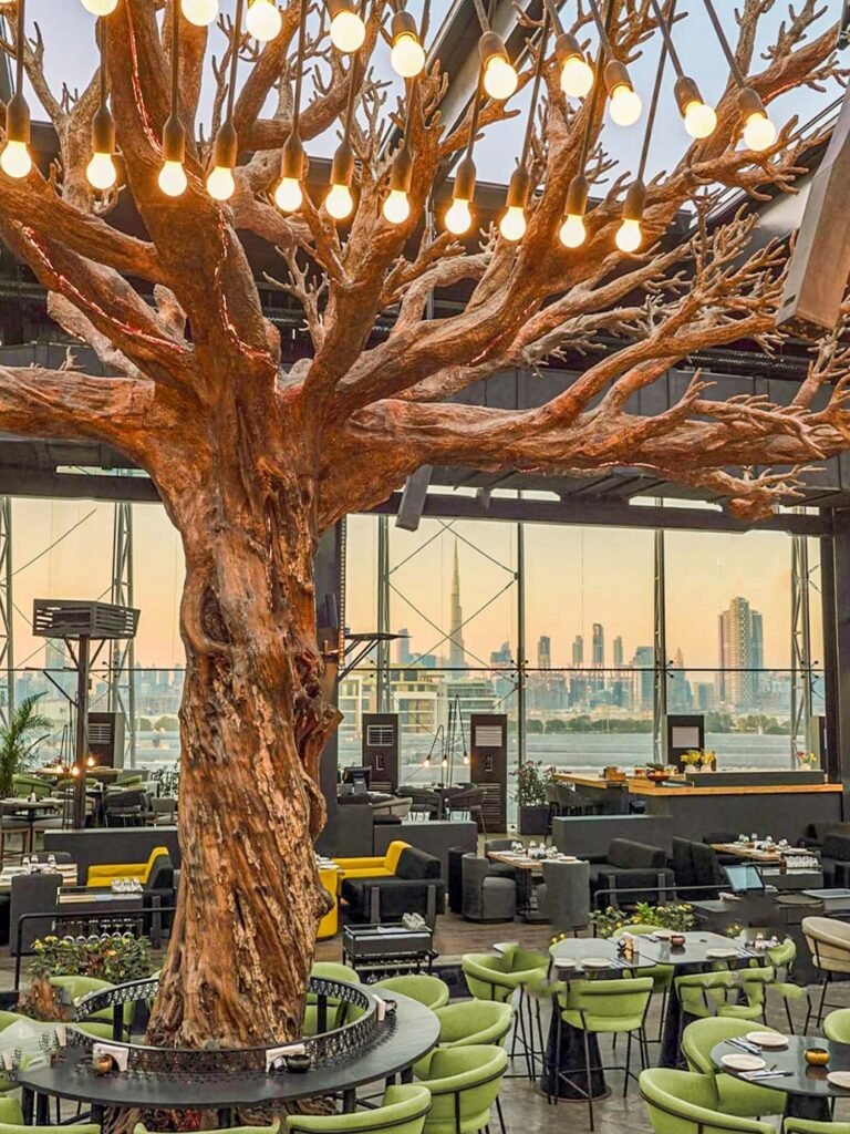 UAE wholesale branch tree installation for hotel entrance