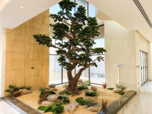 UAE wholesale bonsai tree installation for hotel entrance